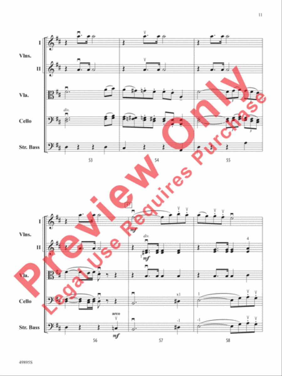 Intermezzo String Orchestra scores gallery preview page 12