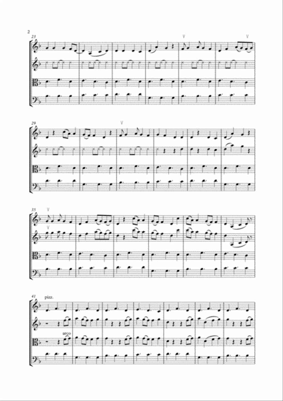 Shape Of You Shape Of You String Quartet scores gallery preview page 2