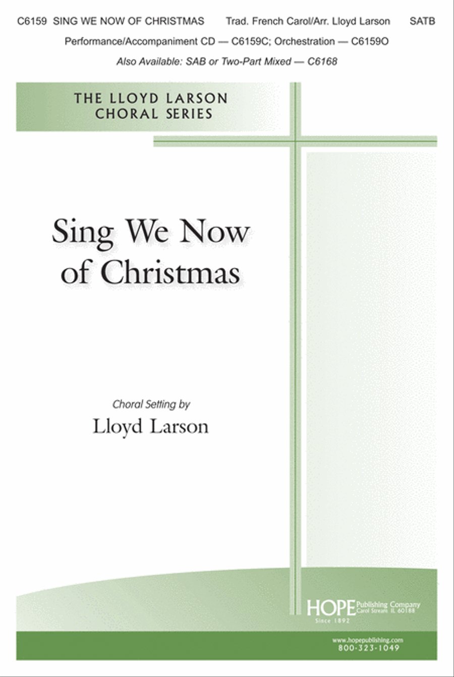 Sing We Now of Christmas Sing We Now of Christmas 4-Part scores gallery preview page 1