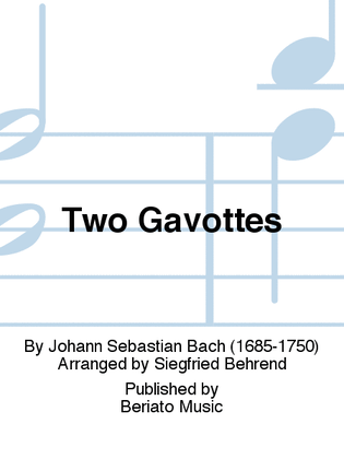 Book cover for Two Gavottes