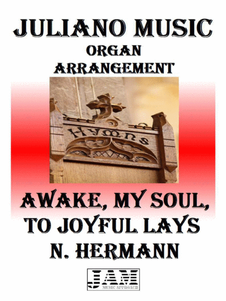 AWAKE, MY SOUL, TO JOYFUL LAYS - N. HERMANN (HYMN - EASY ORGAN) image number null