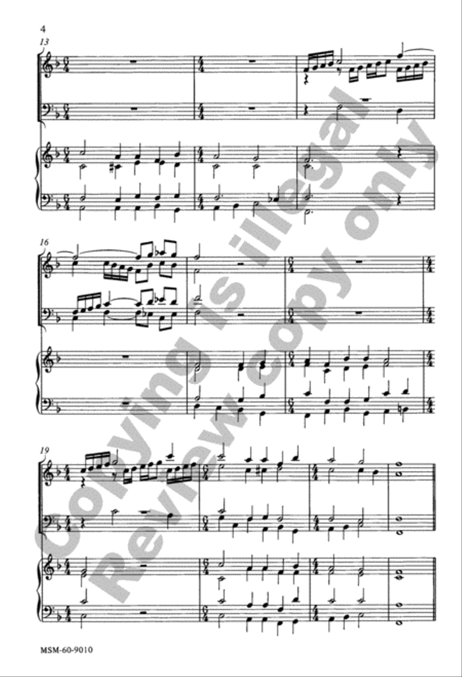 Father, We Thank Thee, Who Has Planted 4-Part scores gallery preview page 3
