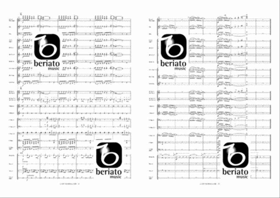 Lady Marmalade Concert Band scores gallery preview page 12