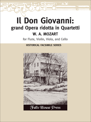 Il Don Giovanni: grand' Opera ridotta (facsimile)