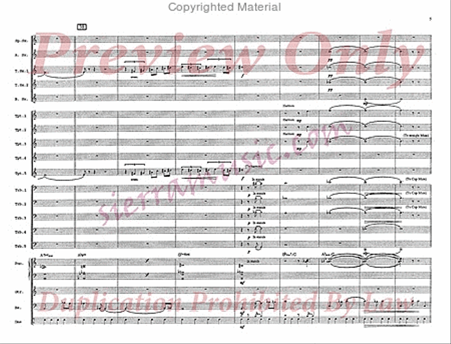 Temple Street Temple Street Jazz Ensemble scores gallery preview page 6