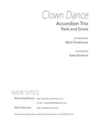 Clown Dance -- Accordion Trio