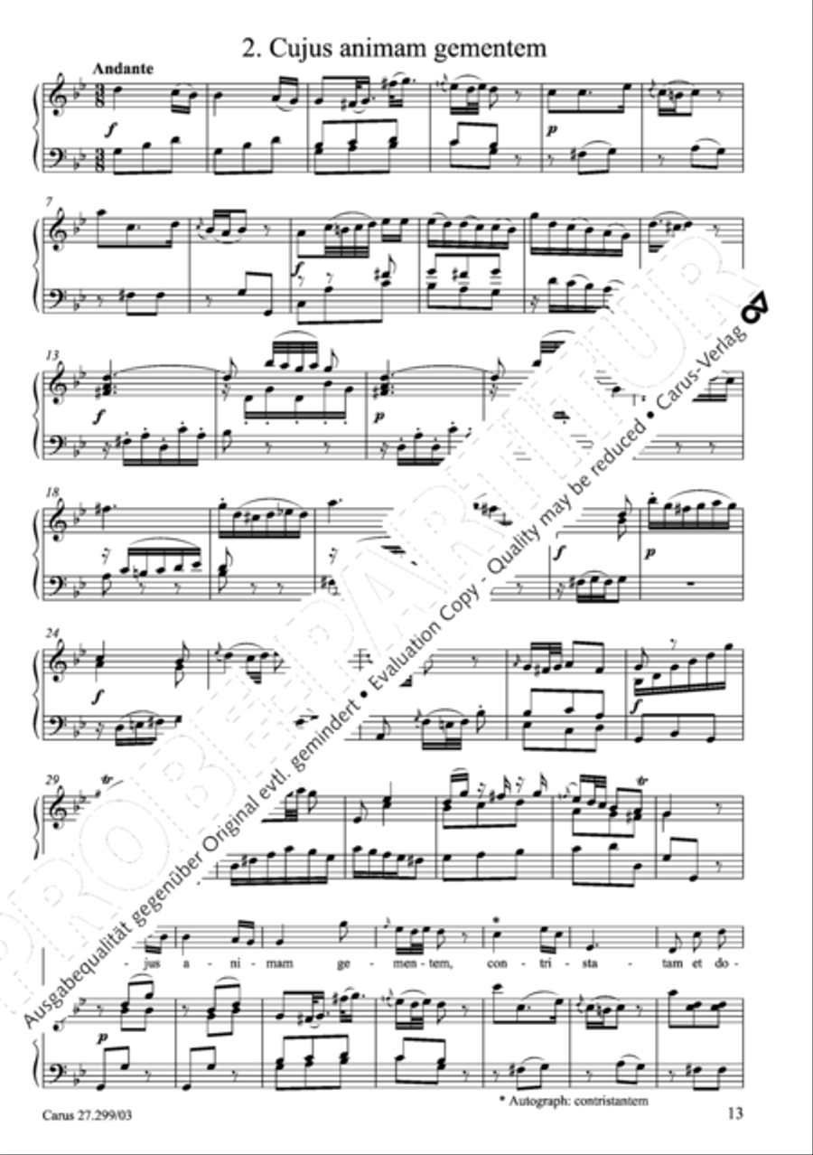 Stabat mater Stabat mater Women's Choir scores gallery preview page 14