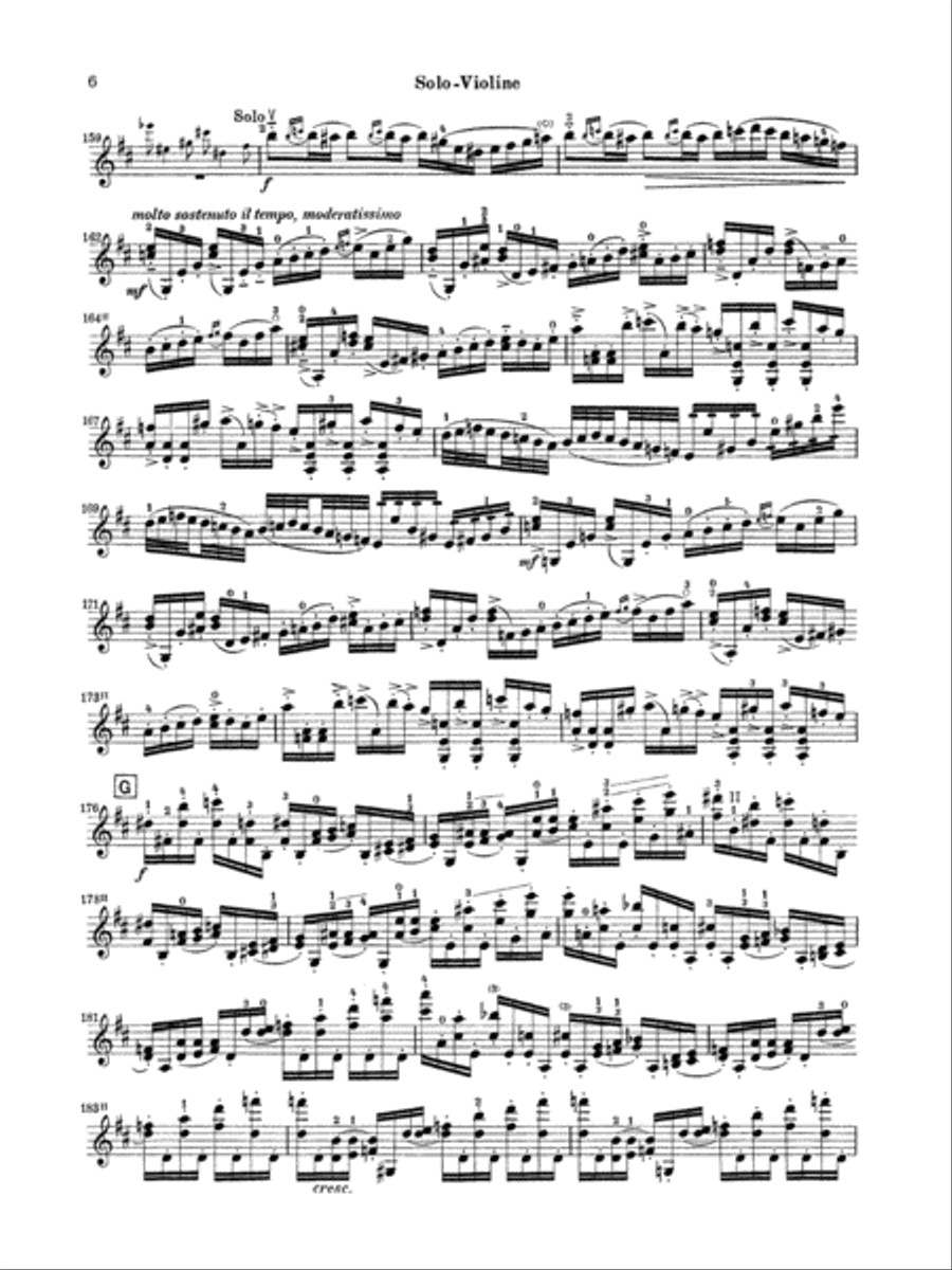 Tchaikovsky: Violin Concerto in D Major, Op. 35 Violin Solo scores gallery preview page 6