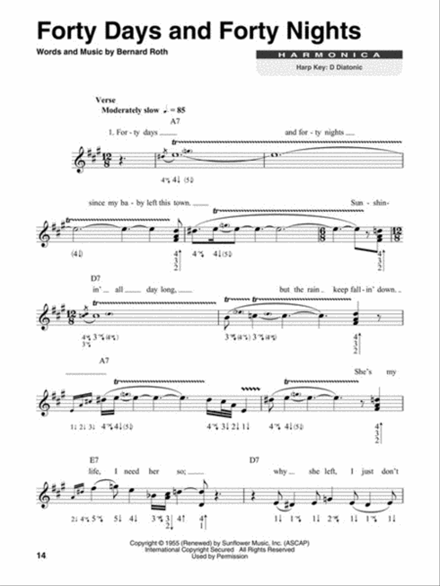 Muddy Waters Harmonica scores gallery preview page 5