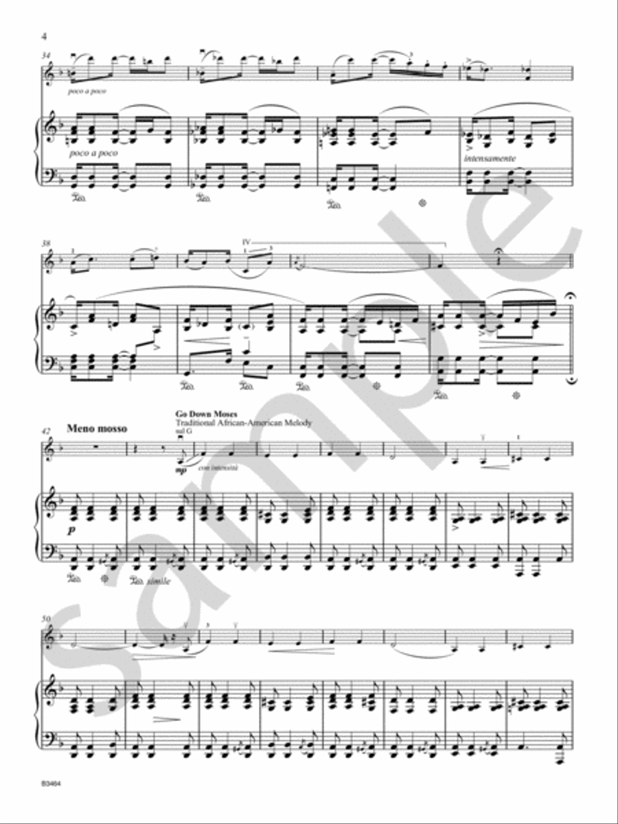 Levee Dance Violin Solo scores gallery preview page 5