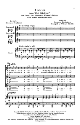 America (from West Side Story) (arr. William Stickles)