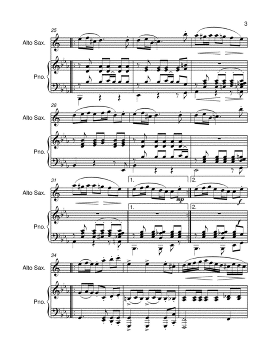 Polonaise - F. Schubert - For Alto Sax and Piano - Intermediate image number null