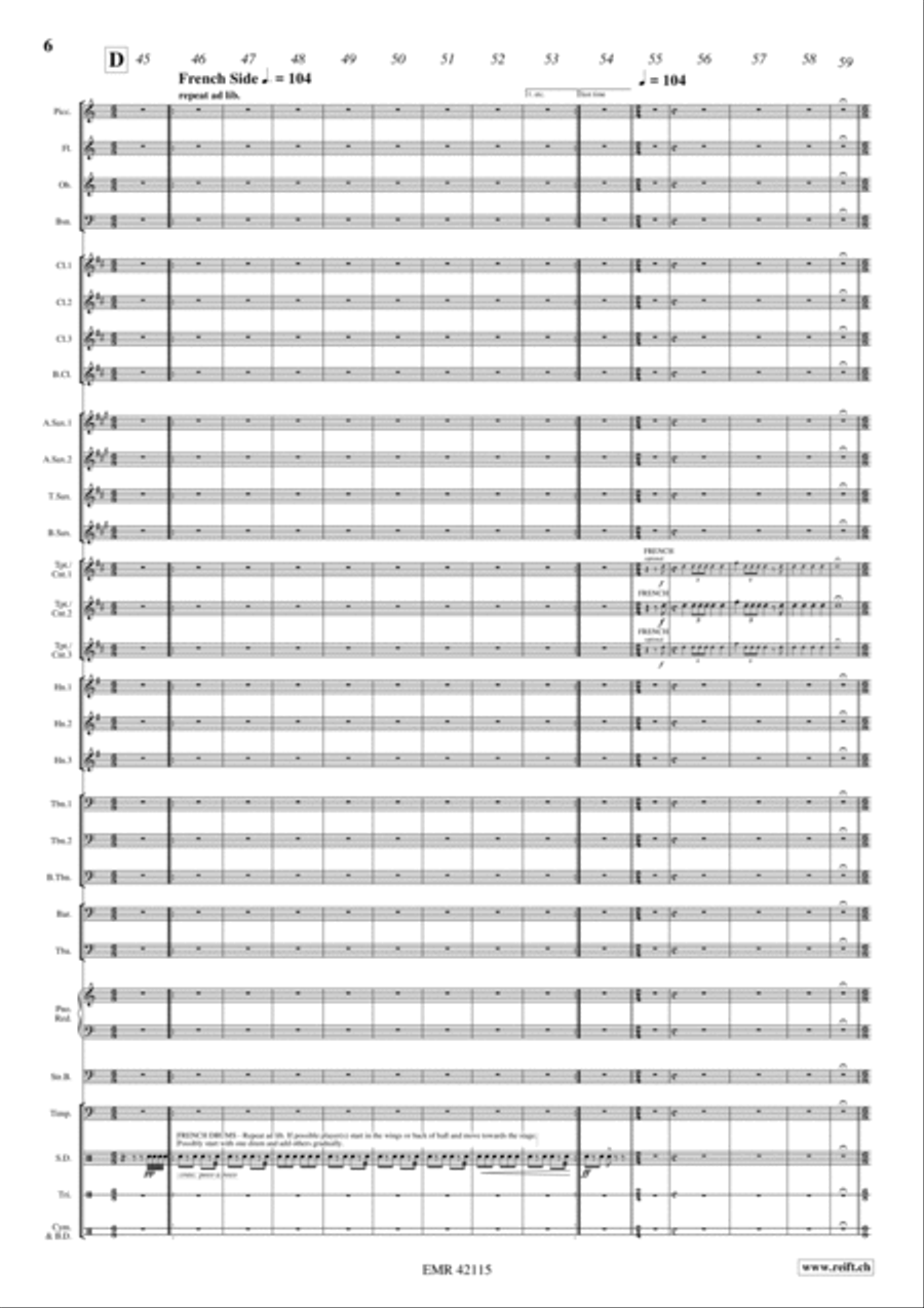 Wellington's Victory Concert Band scores gallery preview page 7