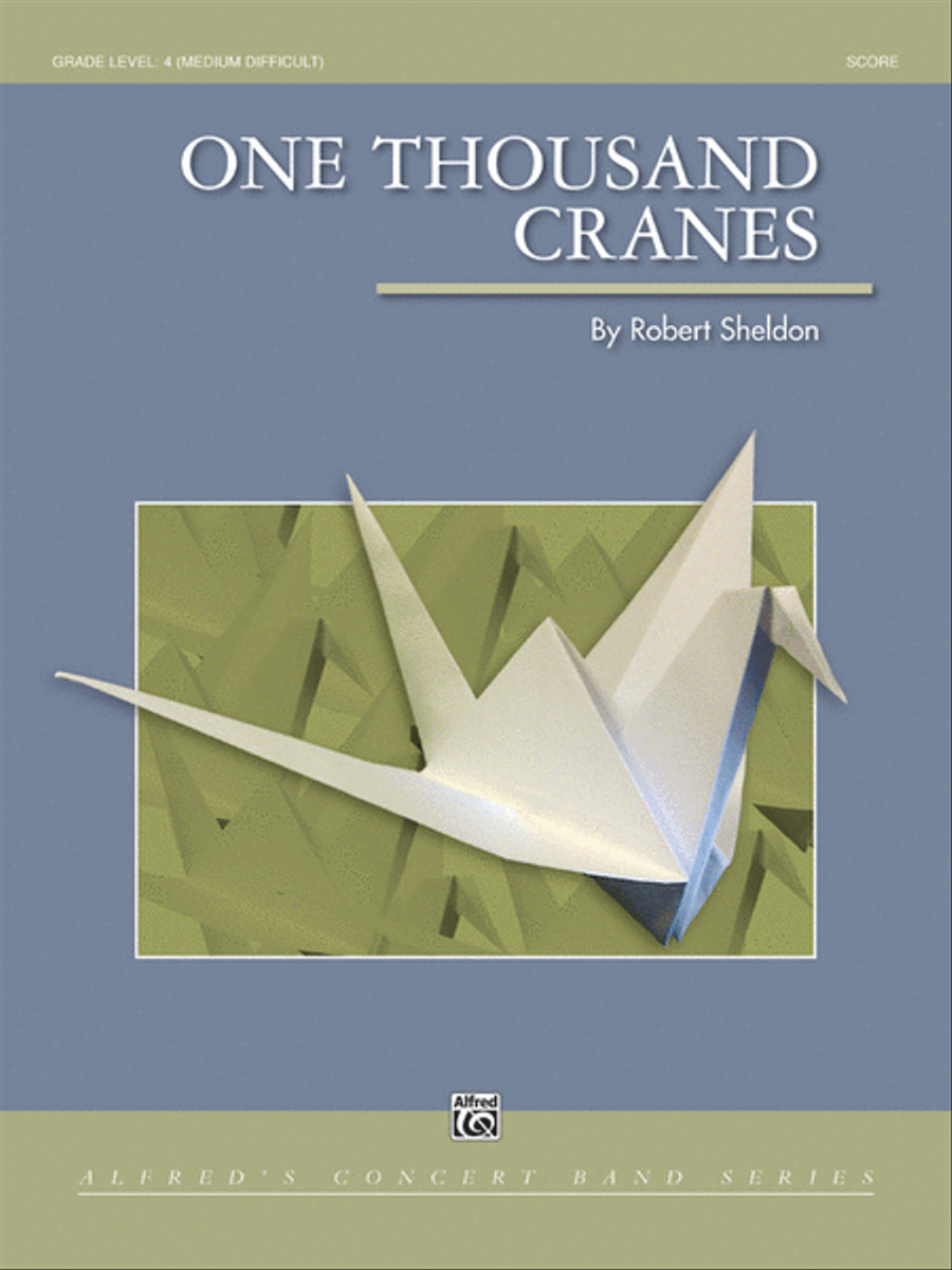 One Thousand Cranes Concert Band scores gallery preview page 1