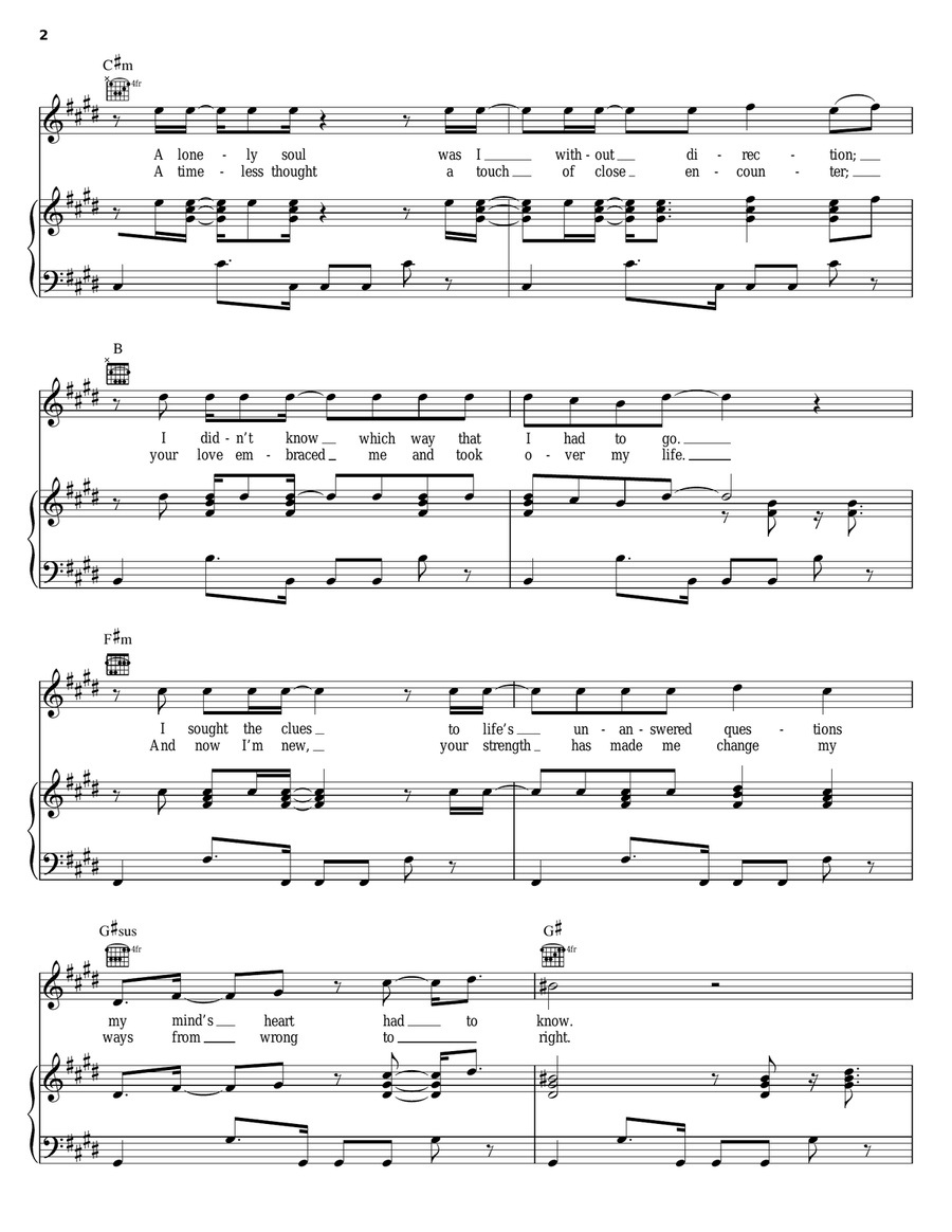 Try Jah Love Try Jah Love Acoustic Guitar scores gallery preview page 2