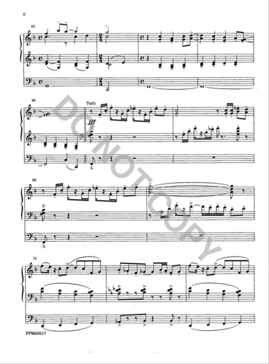 Hymn Series, Volume I Choir scores gallery preview page 7