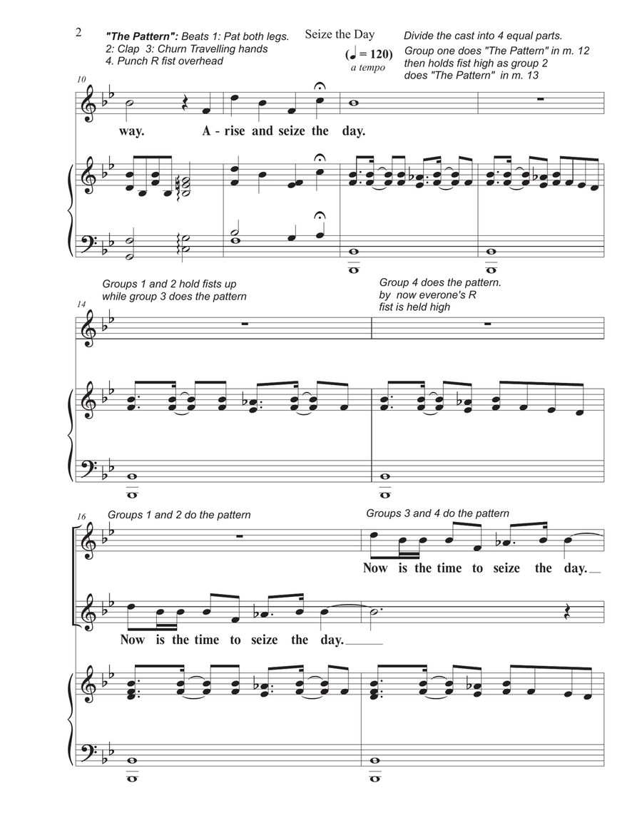 Seize The Day 2-Part scores gallery preview page 2