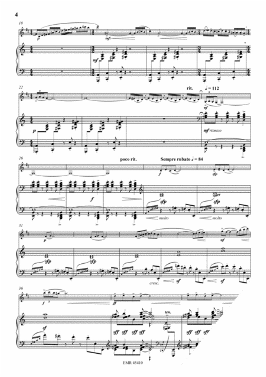 Spanish Dance Euphonium scores gallery preview page 5
