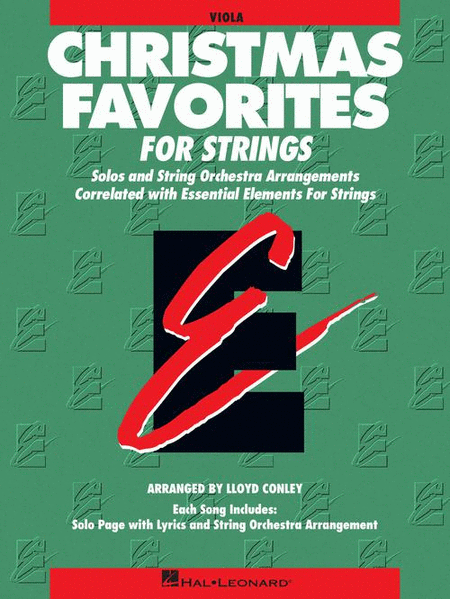 Essential Elements Christmas Favorites for Strings image number null