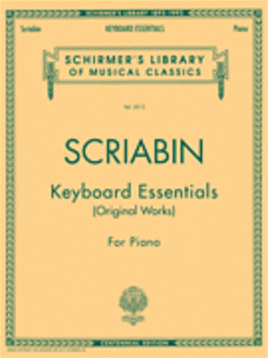 Keyboard Essentials – A Collection of Easier Works Piano Solo scores gallery preview page 1