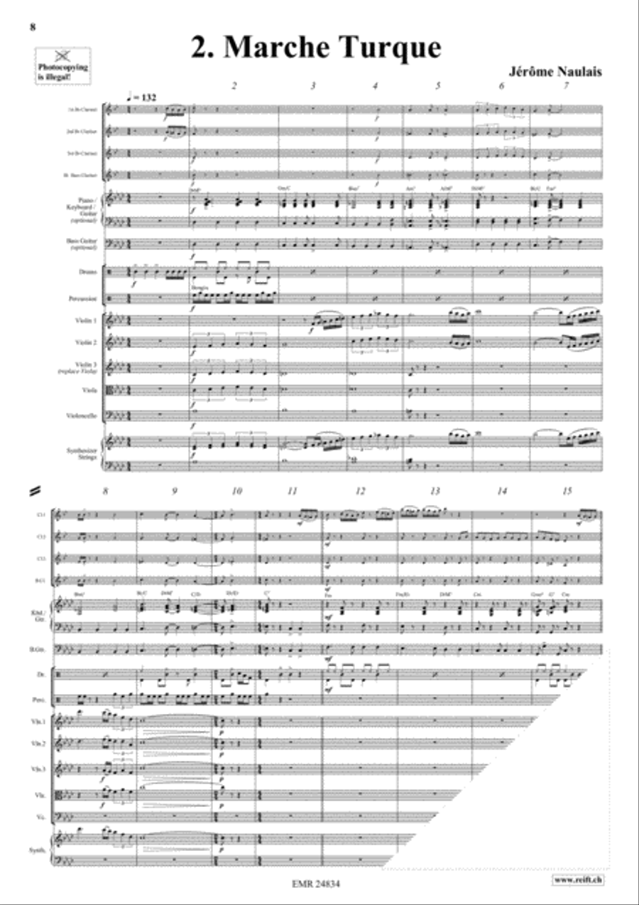 Play With Your Band Volume 4 Clarinet Quartet scores gallery preview page 4