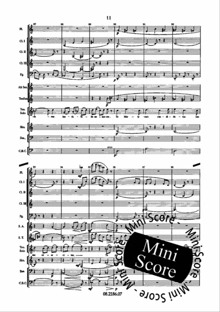 Te Deum Te Deum TTBB scores gallery preview page 16