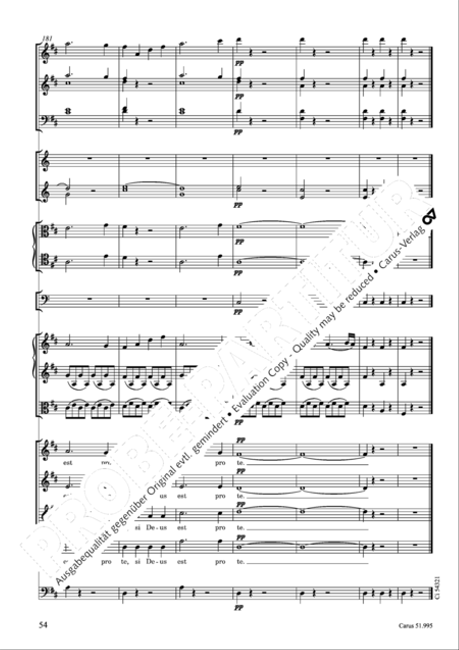 Insanae et vanae curae 4-Part scores gallery preview page 55