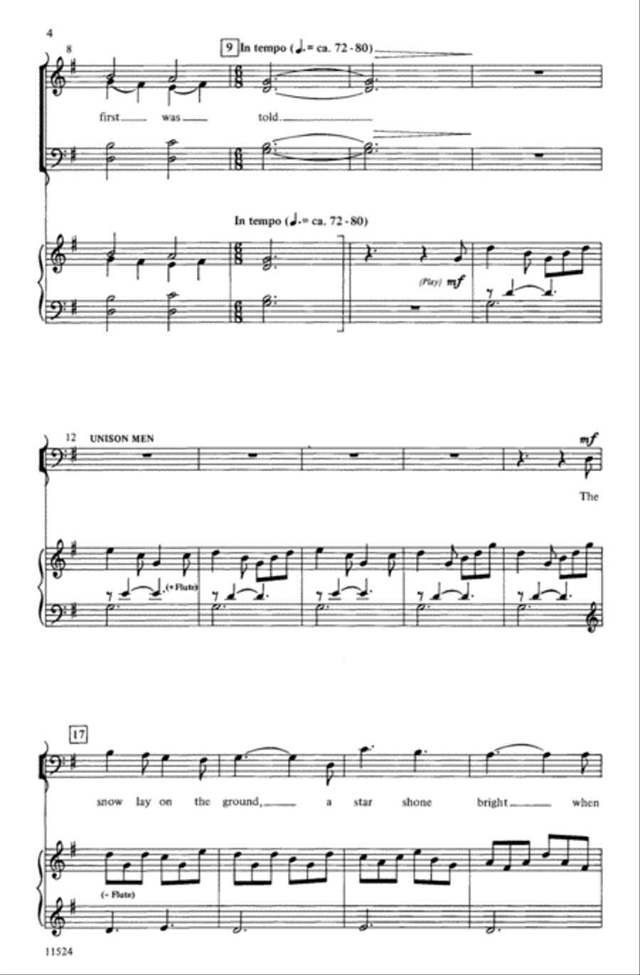 The Wondrous Story 4-Part scores gallery preview page 4