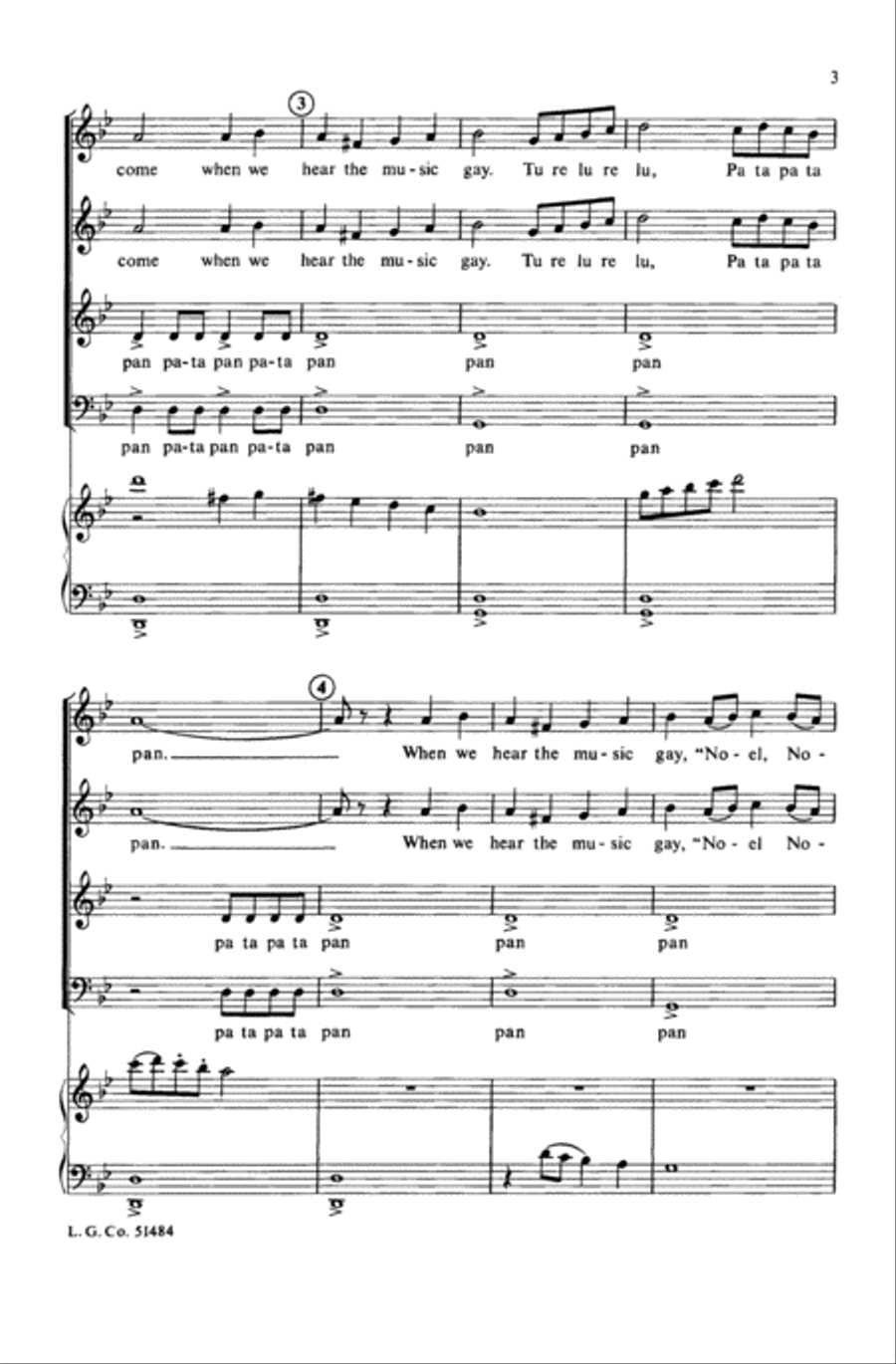 Patapan Choir scores gallery preview page 2