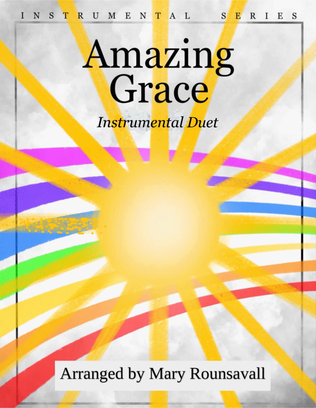 Book cover for Amazing Grace (Saxophone Duet)