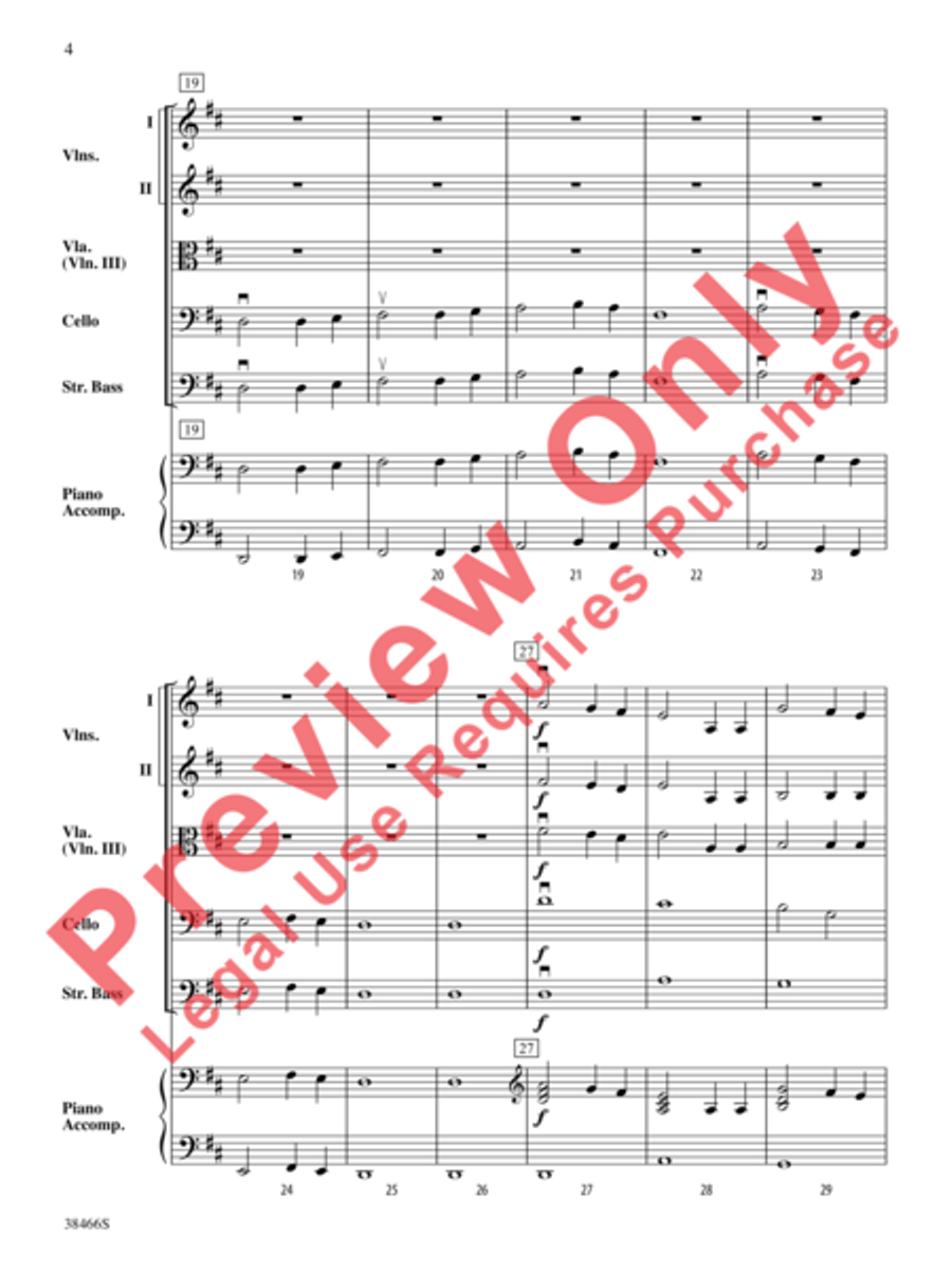 The Bows on the Bus String Orchestra scores gallery preview page 5
