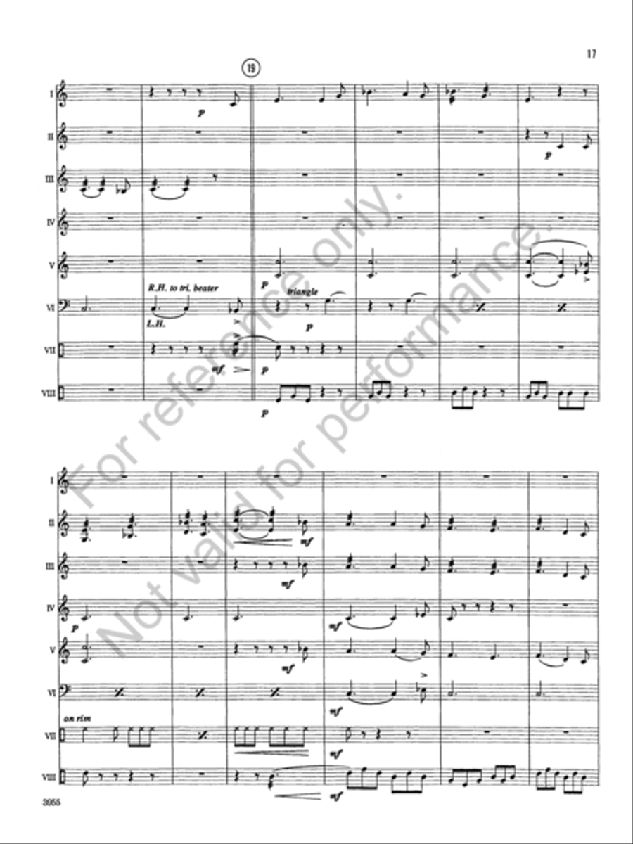 Windstone Suite Percussion Ensemble scores gallery preview page 16