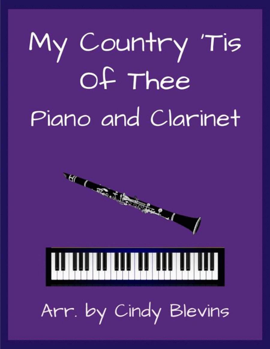 My Country 'Tis Of Thee, for Piano and Clarinet image number null