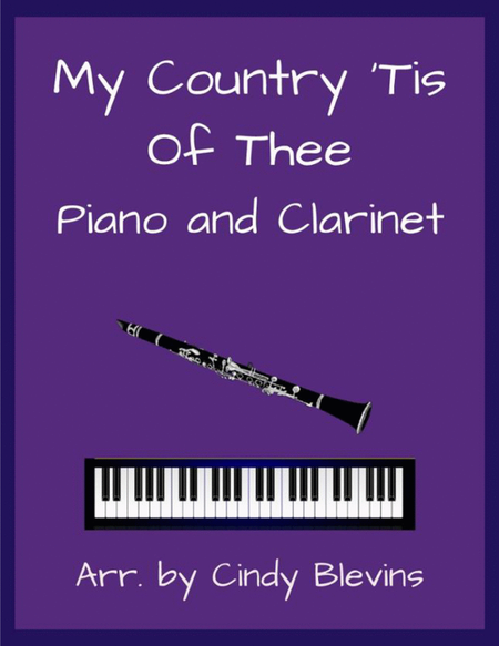My Country 'Tis Of Thee, for Piano and Clarinet image number null