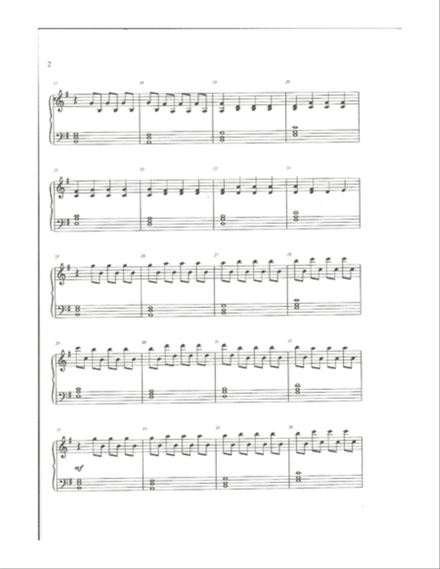 65daysofstatic - Radio Protector sheet music Piano Solo scores gallery preview page 2