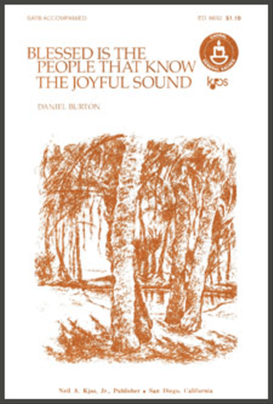 Blessed is the People That Know the Joyful Sound 4-Part scores gallery preview page 1