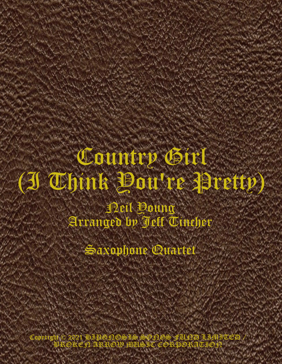 Country Girl I Think You're Pretty
