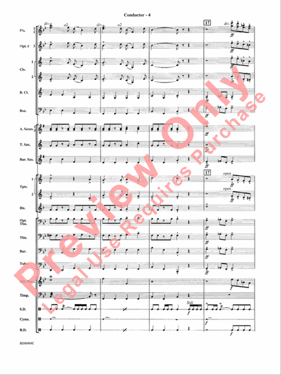 Valdres Concert Band scores gallery preview page 7