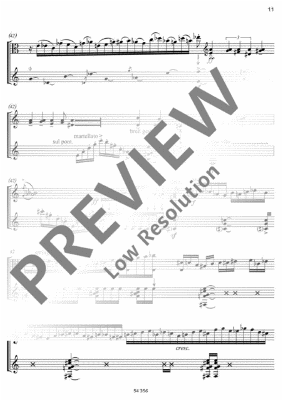 3 Meditations 3 Meditations Viola scores gallery preview page 12