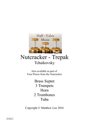 Book cover for Trepak from the Nutcracker (Brass Septet)