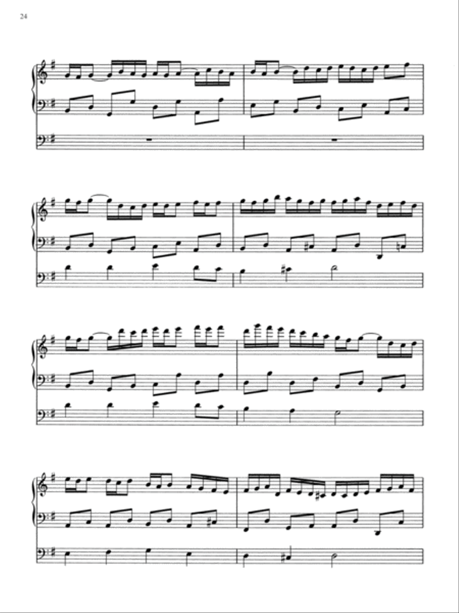 Hail the Day So Rich in Cheer Organ scores gallery preview page 2