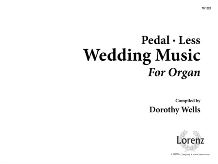 Pedal-less: Wedding Music For Organ Organ Solo scores gallery preview page 1