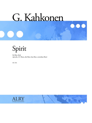 Book cover for Spirit for Flute Choir