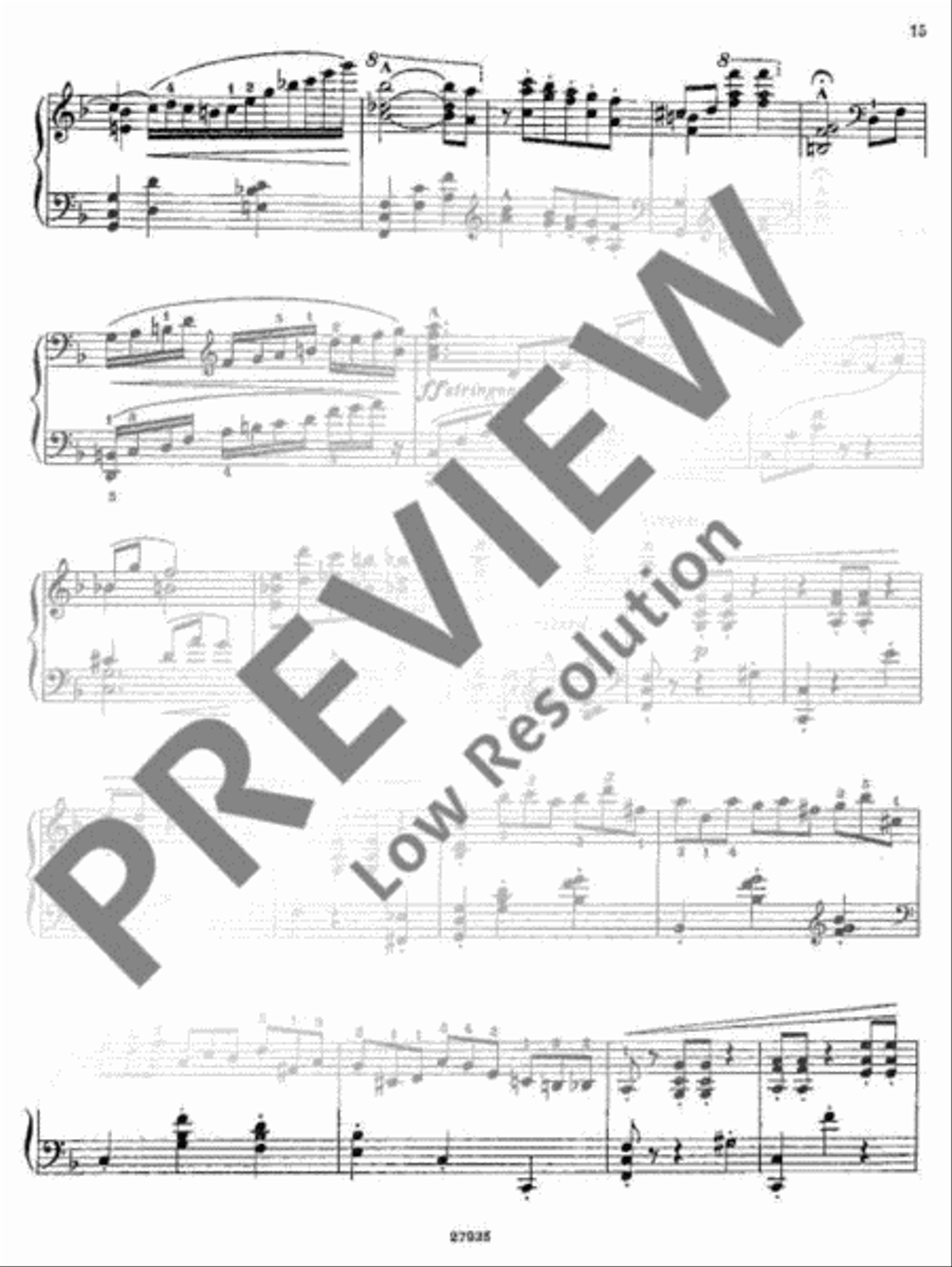 Wiener Freuden Piano Solo scores gallery preview page 18