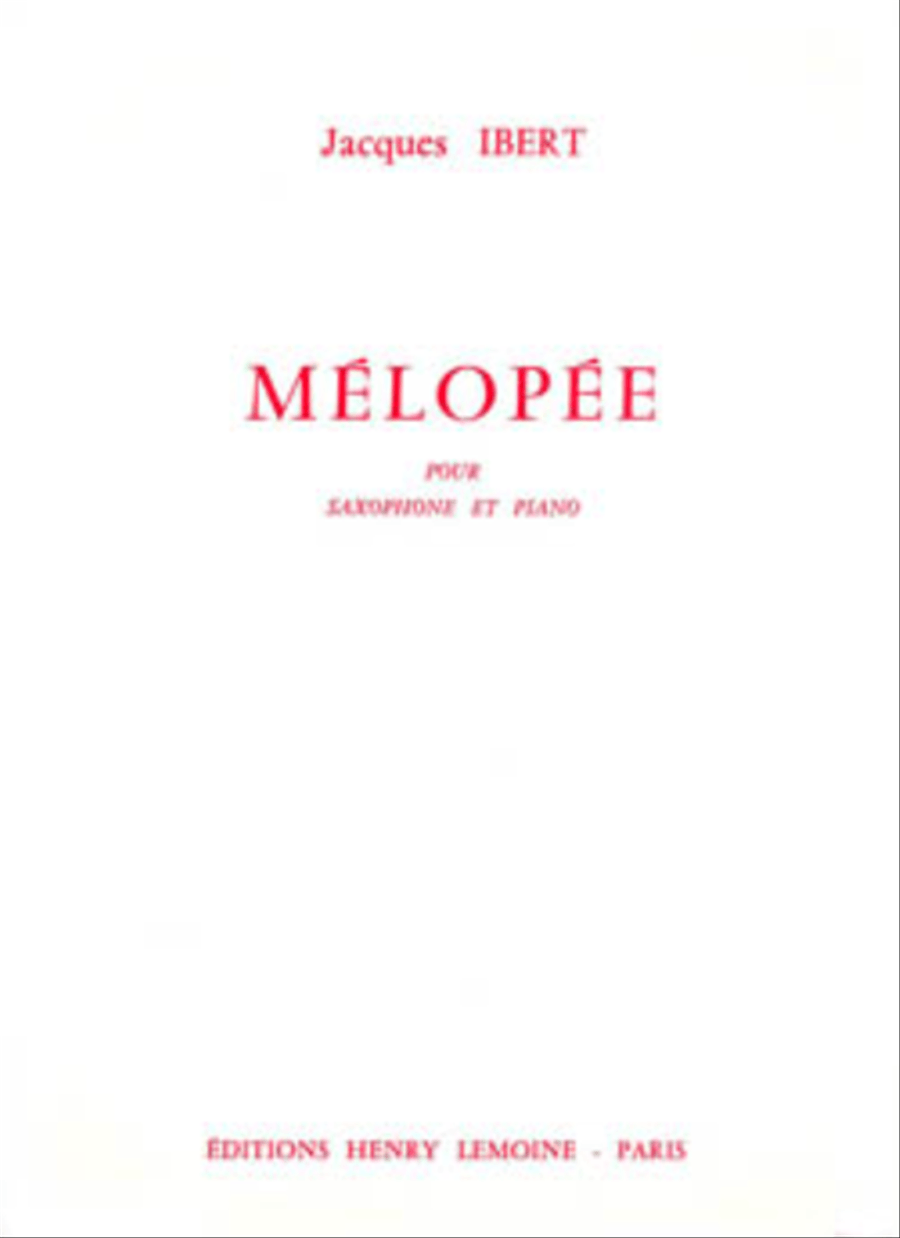 Melopee Piano Accompaniment scores gallery preview page 1