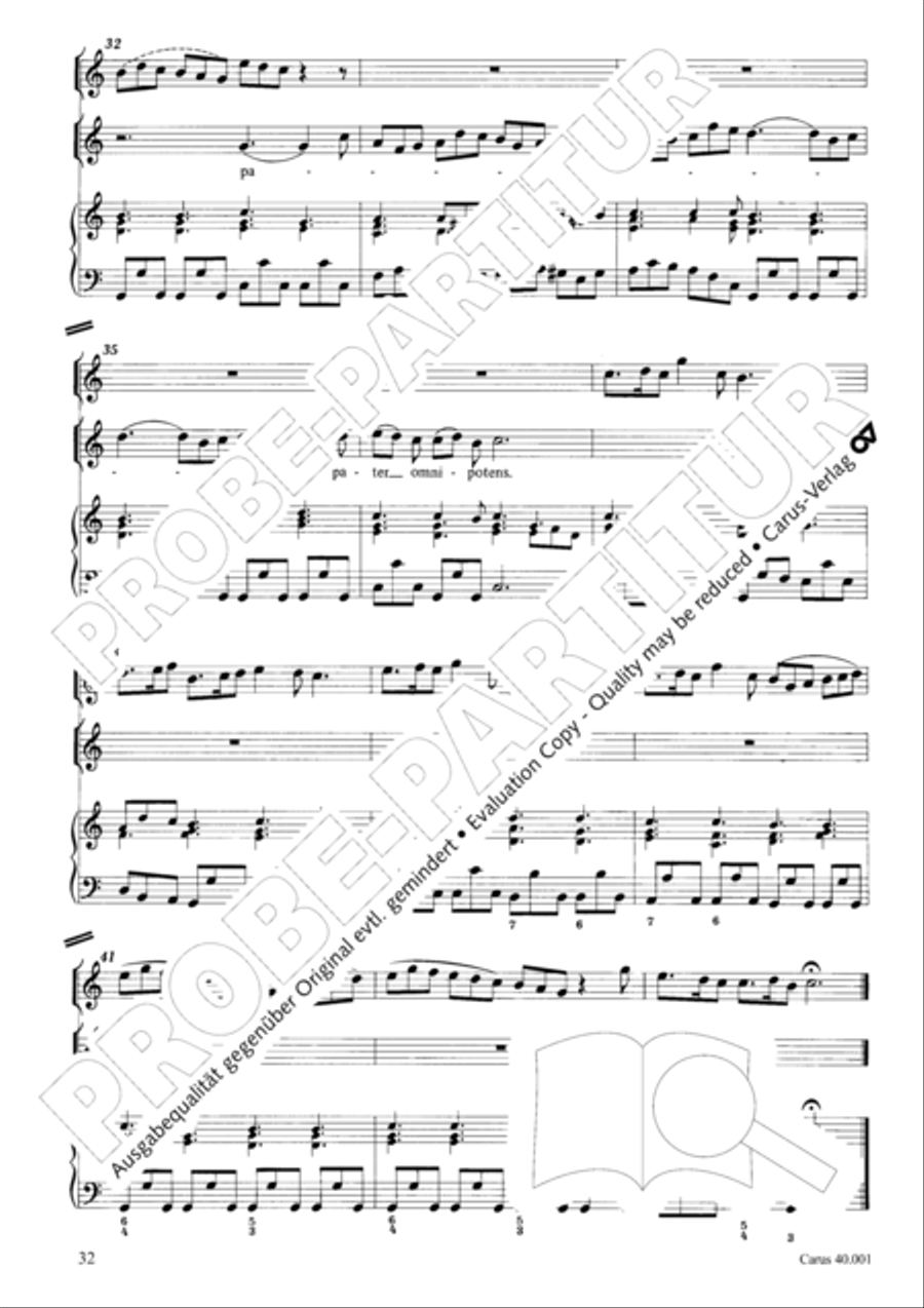 Gloria in D SSA scores gallery preview page 39