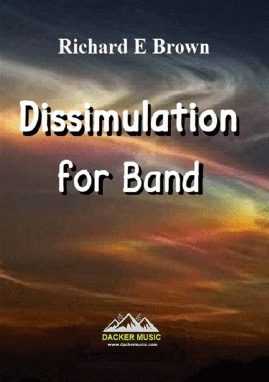 Dissimulation for Band Concert Band scores gallery preview page 1