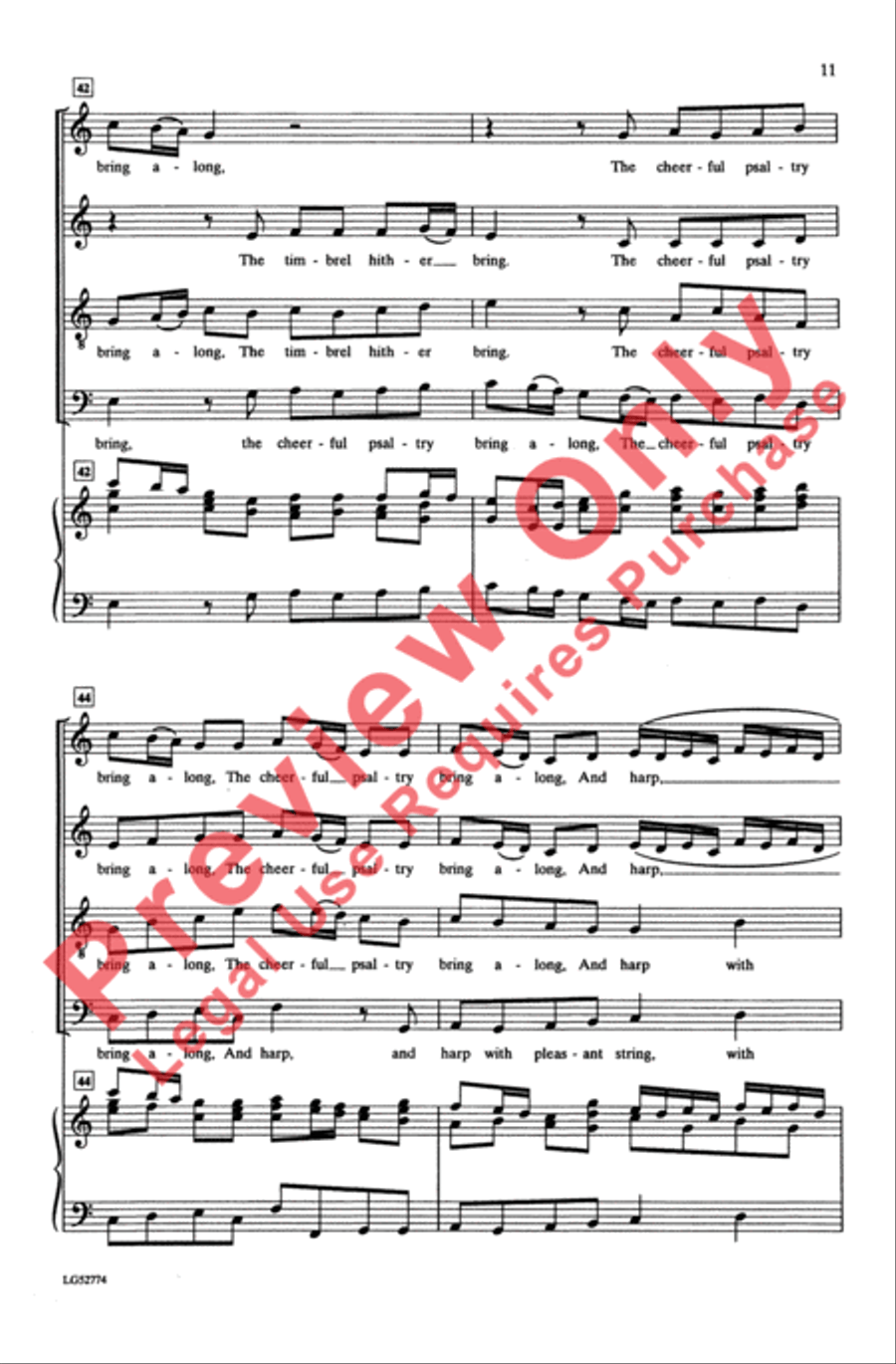 Prepare the Hymn Prepare the Hymn 4-Part scores gallery preview page 11