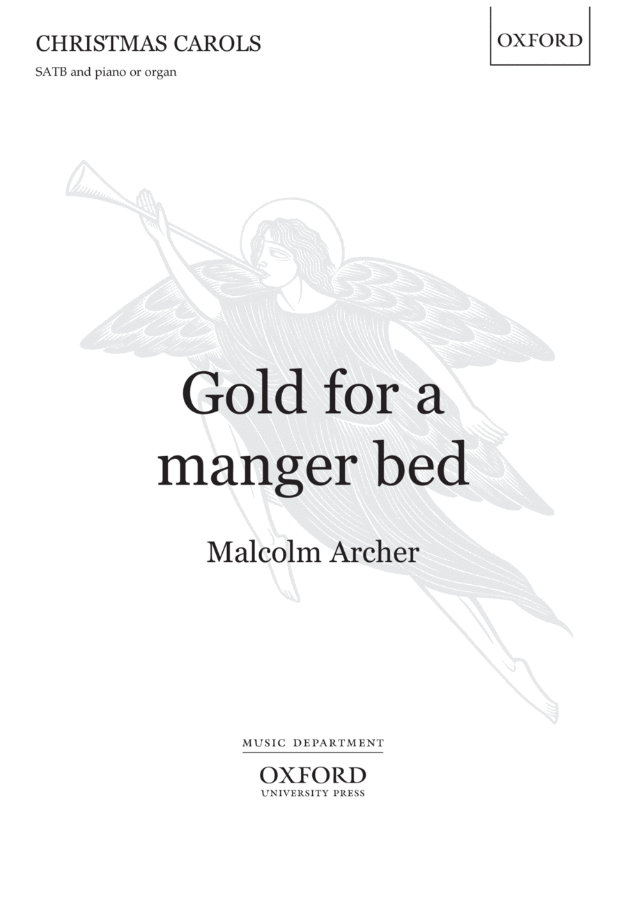 Gold for a manger bed Gold for a manger bed 4-Part scores gallery preview page 1