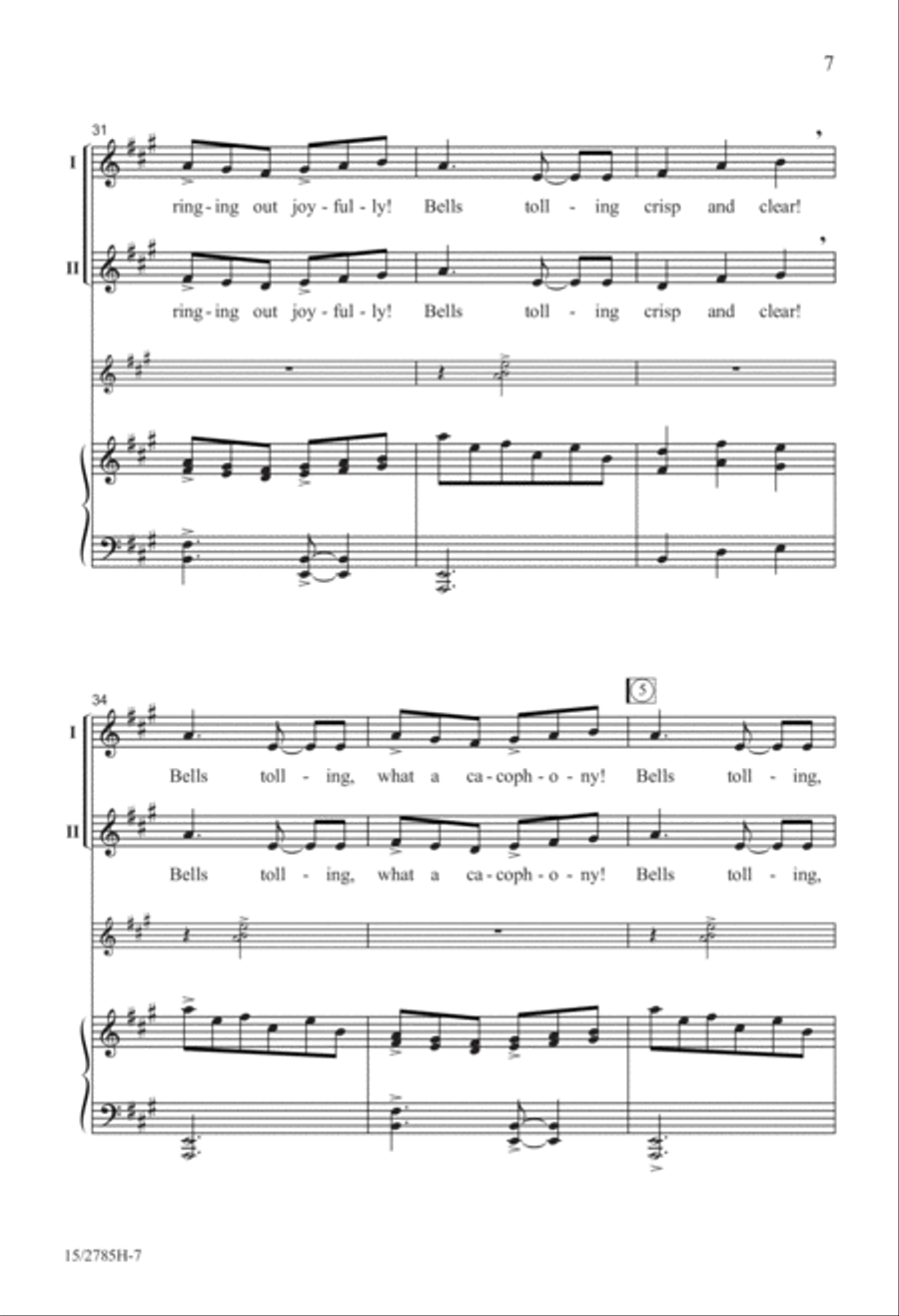Ringing in the New Year Ringing in the New Year 2-Part scores gallery preview page 8
